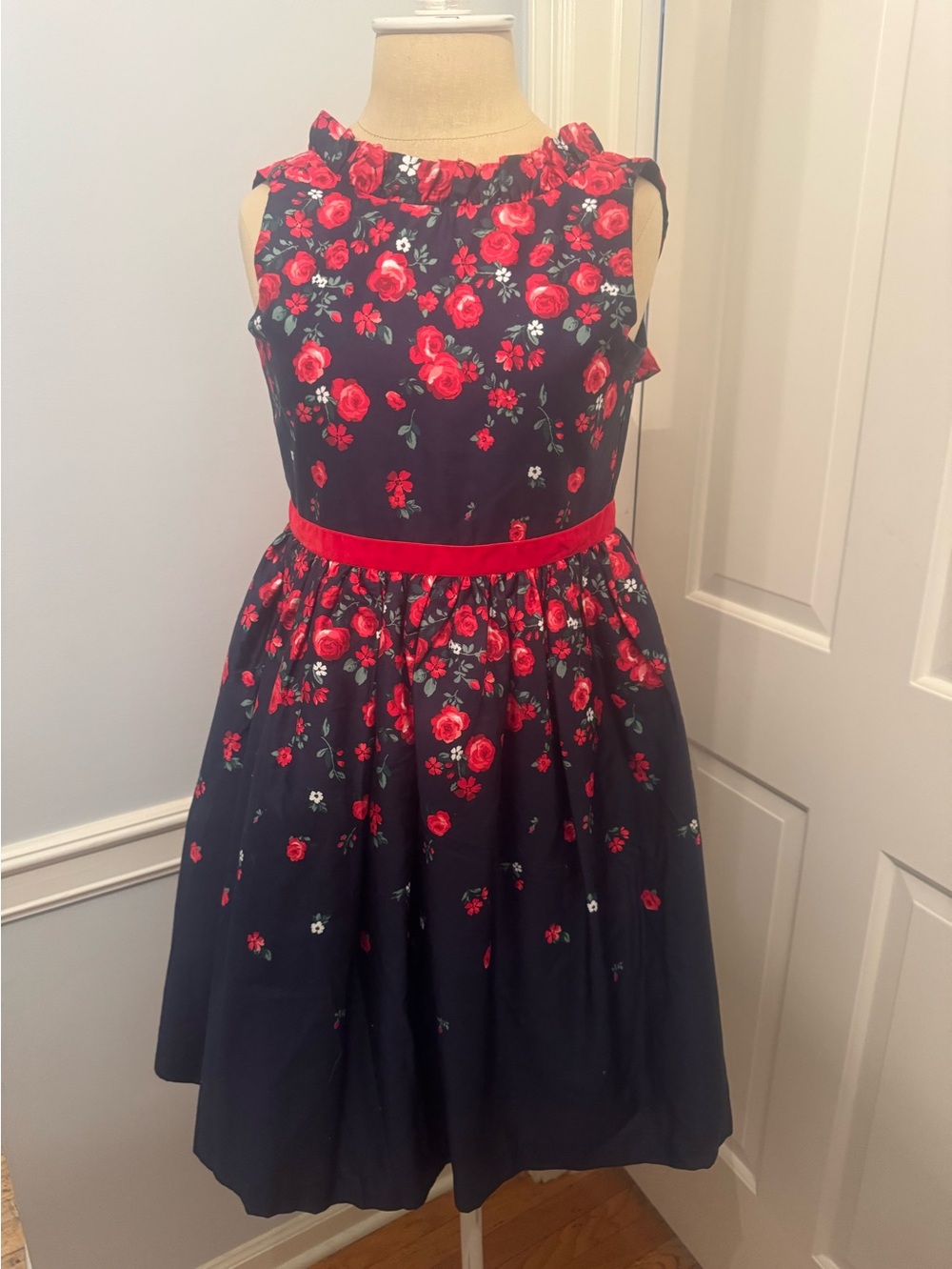 Girls' American Girl X - Janie and Jack- Wrapped in Roses dress